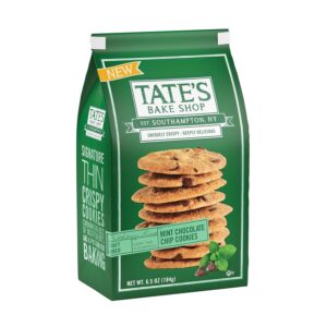 Tate's Bake Shop Mint Chocolate Chip Cookies 6.5oz 6ct